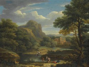 Paisaje montañoso de George Lambert